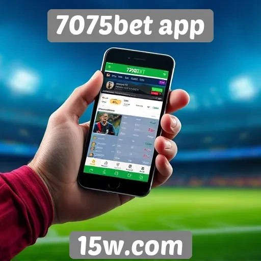 Experiência do usuário no 7075bet app