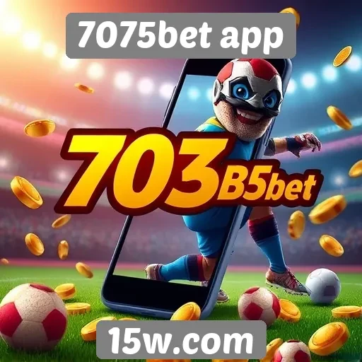 Variedade de jogos oferecidos pelo 7075bet app